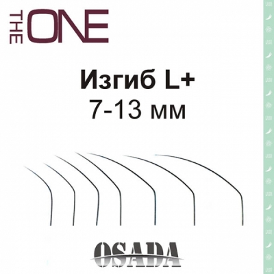 Ресницы «THE ONE», изгиб: L+